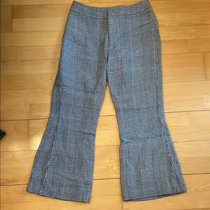 Smythe Cropped Kick Pant - Prince of Wales